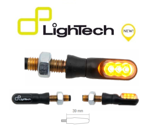 COPPIA FRECCE LIGHTECH FRE928NER A LED - Motomercatino dello Stretto