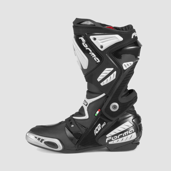 STIVALI FORMA RACING ICE PRO FLOW NERO BIANCO FORV210 - immagine 2